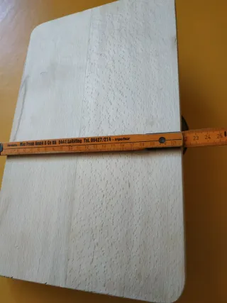 Tagliere Kinder nuovo in legno d'ulivo