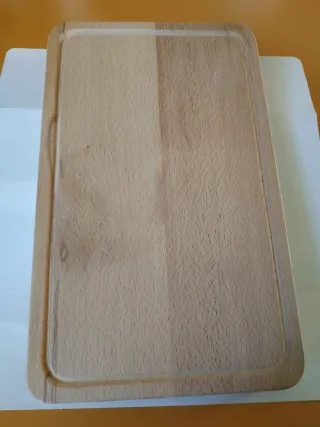 Tagliere Kinder nuovo in legno d'ulivo