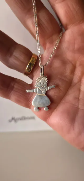 Gargantilla de plata heidi