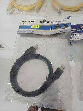 Lotto Cavi Maurer: Ethernet Cat.6, USB