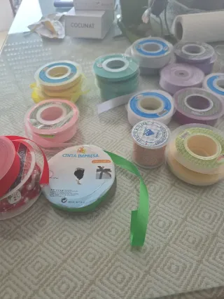 Cintas para lazos - Varios colores