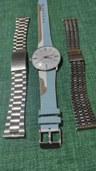 Reloj Luis Pion Mujer Esfera Plateada