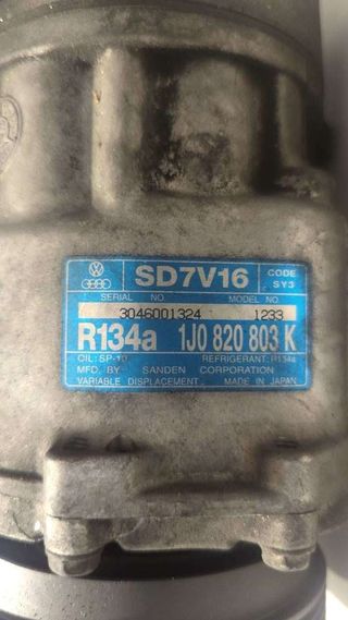 COMPRESOR AIRE ACONDICIONADO Audi A3 (8L)(09.1996->)