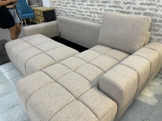 Sofá Cama Beige con Almacenamiento + Envio