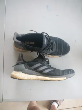 Zapatillas Adidas SolarGlide Negras/Grises