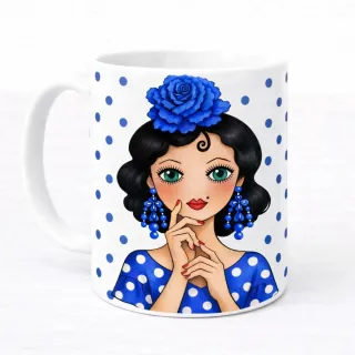 Taza flamenca