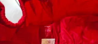 Pantalón de agua rojo talla XL