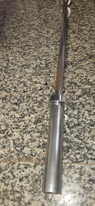 Barra Olímpica Fuerza 2.20m 20kg