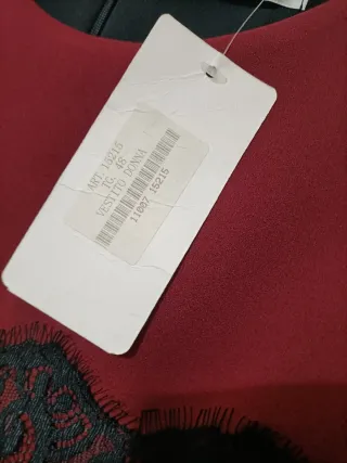 Abito tubino elegante nuovo con pizzo