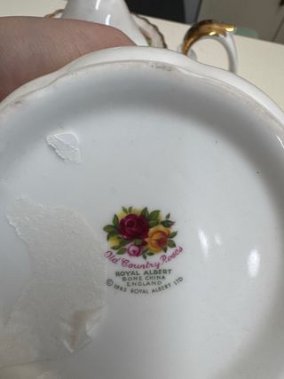 Royal Albert Caffettiera, Zuccheriera, Lattiera