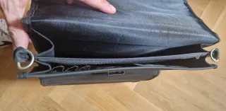 Maletín Portadocumentos y Ordenador Negro