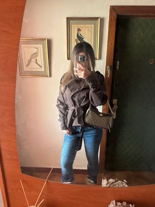 Bolso de mano Gucci beige y marrón