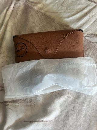 Gafas Ray-Ban Aviator Marrón y Dorado