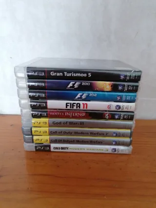 Lote 9 juegos PS3