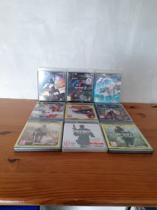 Lote 9 juegos PS3