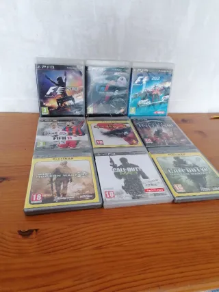 Lote 9 juegos PS3