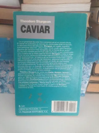Libro Caviar Theodore Sturgeon Ciencia ficción