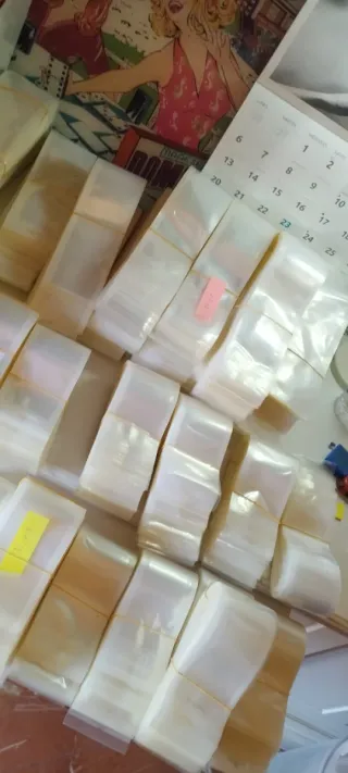 Bolsas de vacío transparentes