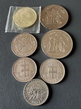 Premium European Silver Coin Lot in Protective Cap