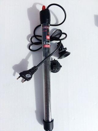 Riscaldatore per acquario 300W x2 con termostato per acquari