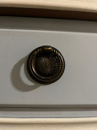 Vetrina vintage in legno e vetro