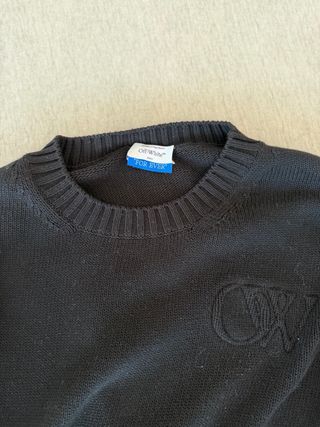 Felpa Off-White nera taglia XL