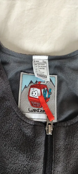 Chaqueta y pantalón de esquí naranja