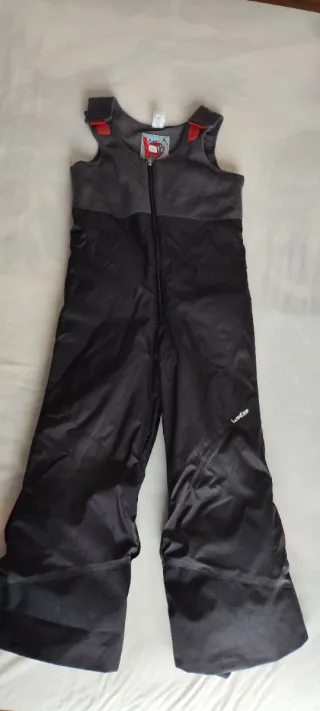 Chaqueta y pantalón de esquí naranja