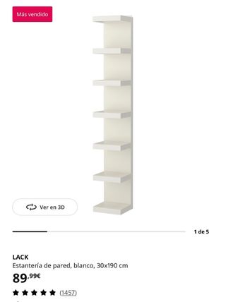 Estantería Ikea Blanca Nueva a estrenar