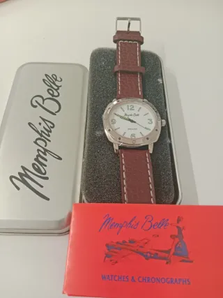 Reloj Memphis Belle Predator Marrón/Plata