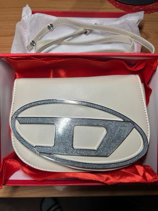 Borsetta Diesel Beige e Argento