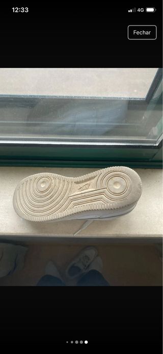 Nike Air Force 1 Branco - Tamanho 37,5