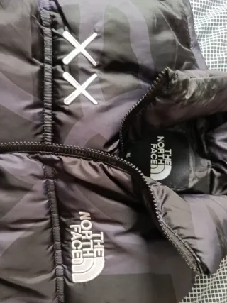 Chaleco The North Face x Kaws Negro