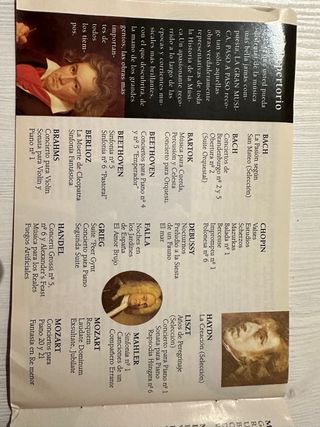 Colección Música Clásica CDs y Libros