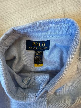 Camisa Polo Ralph Lauren azul Talla S