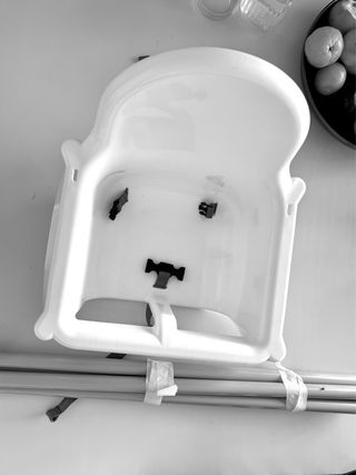 Trona IKEA blanca