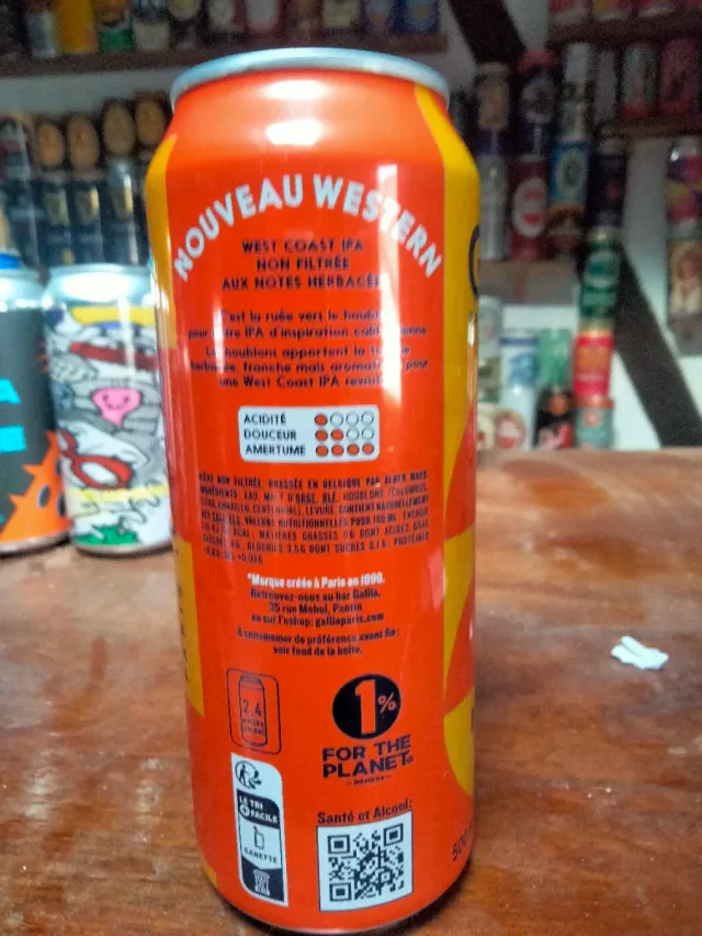 Lata de cerveza Gallia IPA