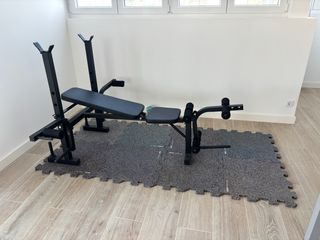 Banco de pesas multifunción