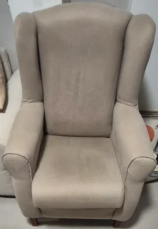 Mueble tv, mesita, espejo, sillón, caja herramient