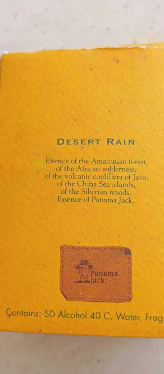 Colonia Panama Jack Desert Rain Myrurgia