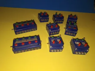 Set di banchi di controllo per treni in scala Marklin