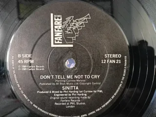 Vinilo Sinitta Love On A Mountain Top 1989