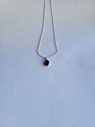 Colgante Rubí Plata 925 a ESTRENAR