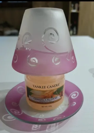 Paralumi Yankee Candle con candela