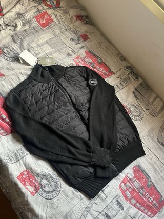Cárdigan Canada Goose Negro