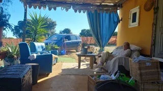 Se vende bonito terreno con casita de campo vejer
