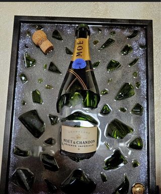 Quadro Moët & Chandon Vetro e Sughero