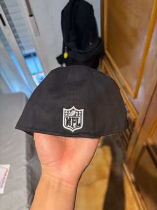 Gorra Raiders New Era Negra y Gris
