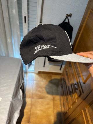 Gorra Raiders New Era Negra y Gris