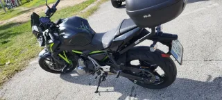 Kawasaki Z750 ABS Negra y Verde